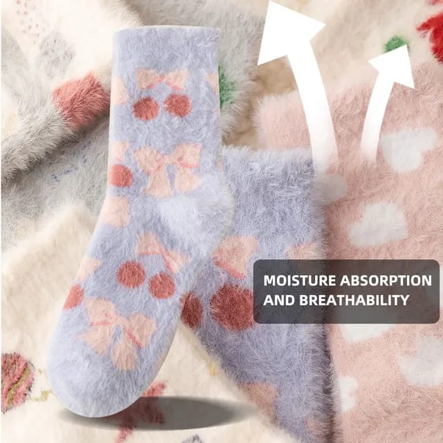 Custom winter cotton socks thickened warm